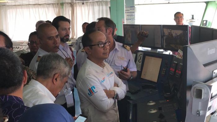 Sistem Komunikasi Kabel Laut Jakarta-Surabaya Triasmitra Resmi Beroperasi